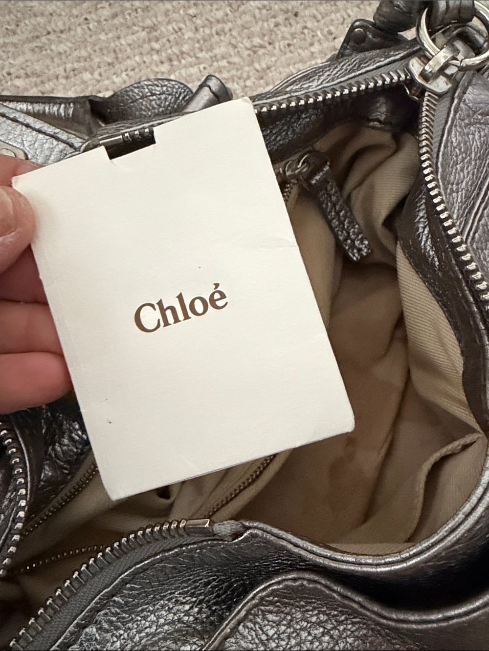 Chloe Silver Paddington - Picture 6 of 12